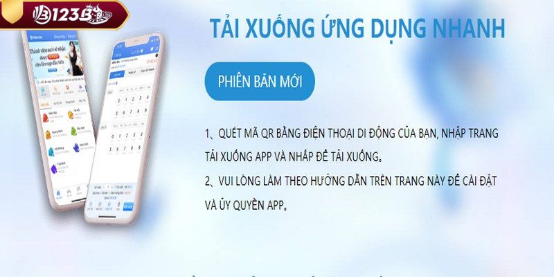 Tải app 123B trên máy IOS