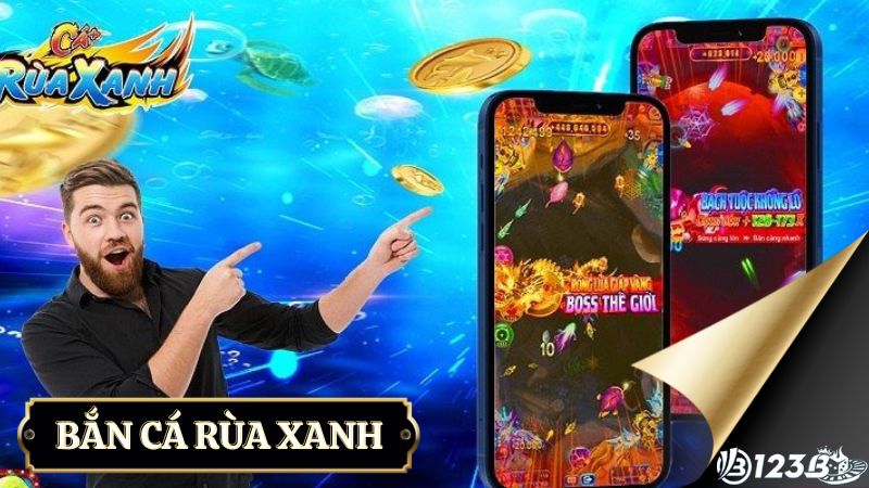 thumb Bắn cá rùa xanh